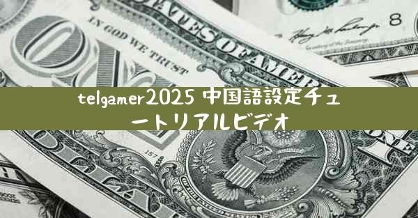 telgamer2025 中国語設定チュートリアルビデオ