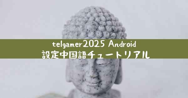 telgamer2025 Android 設定中国語チュートリアル
